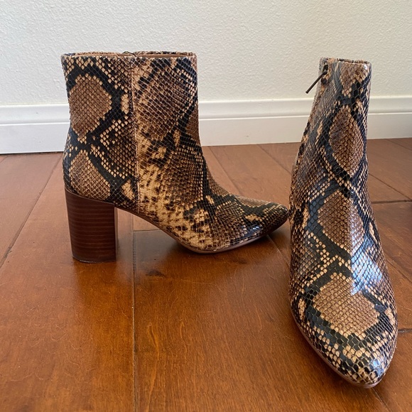 Madewell Snakeskin boots - Picture 7 of 7